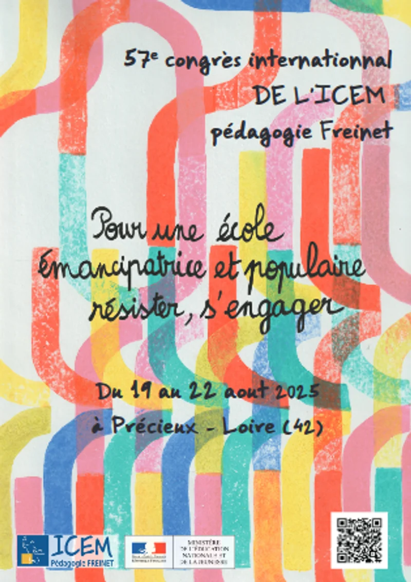 57ᵉ congrès international de l’ICEM-Pédagogie Freinet